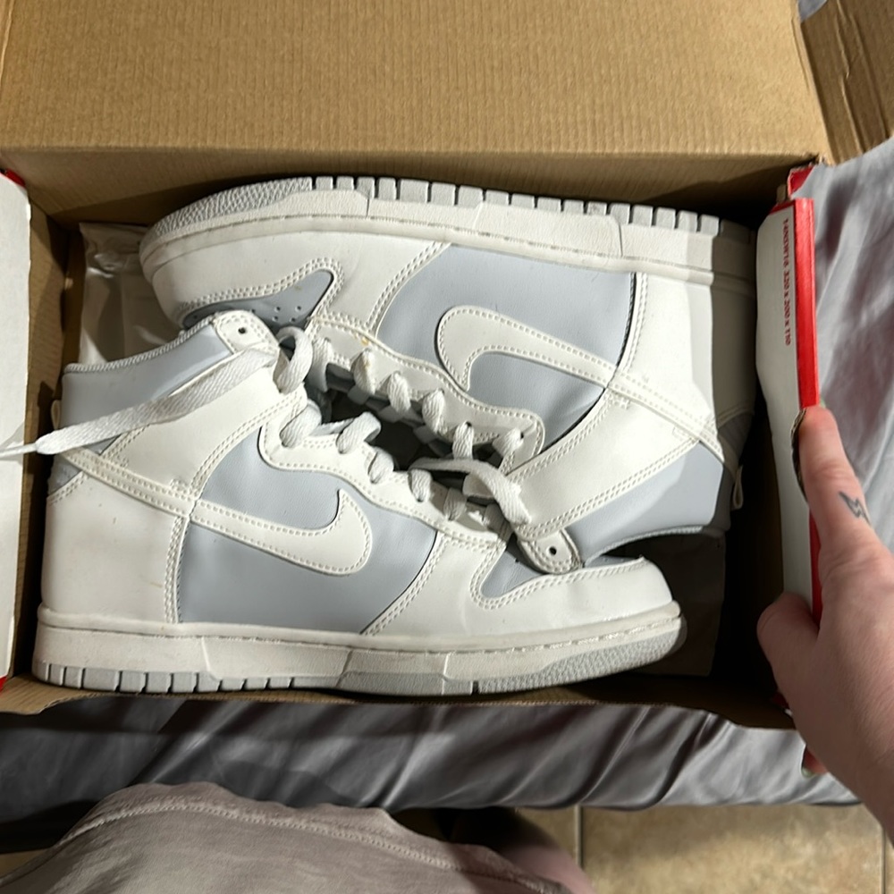 Nike high top dunks